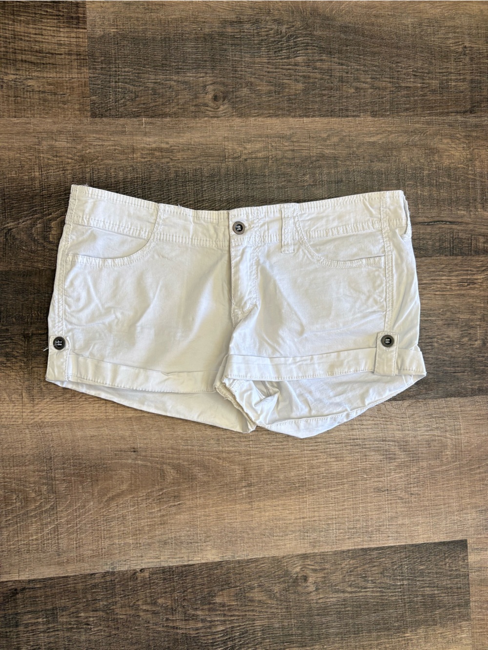 Women’s White Short Shorts